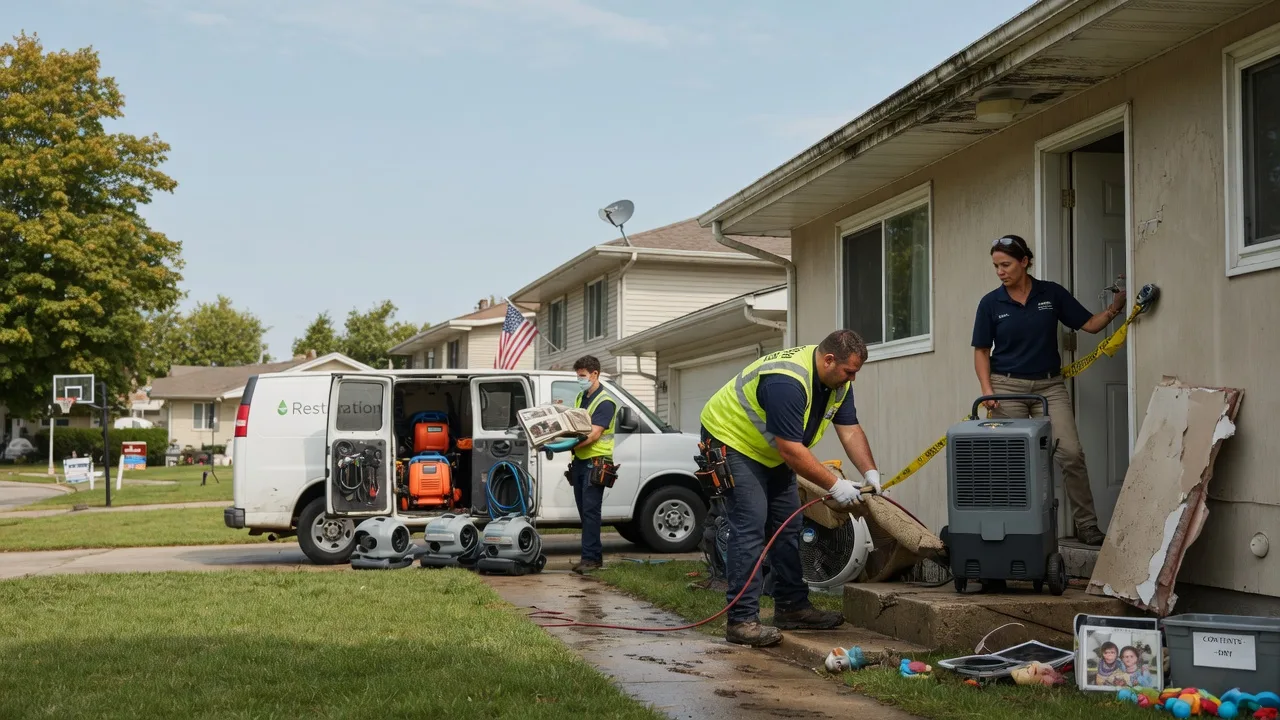 Water Damage Restoration in Des Plaines, IL near me